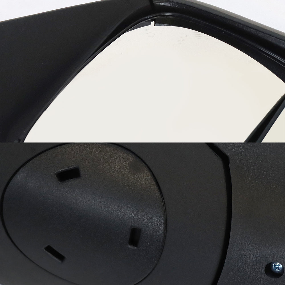 Black Heated Door Mirror for Freightliner Cascadia 2018+ Left Driver Side