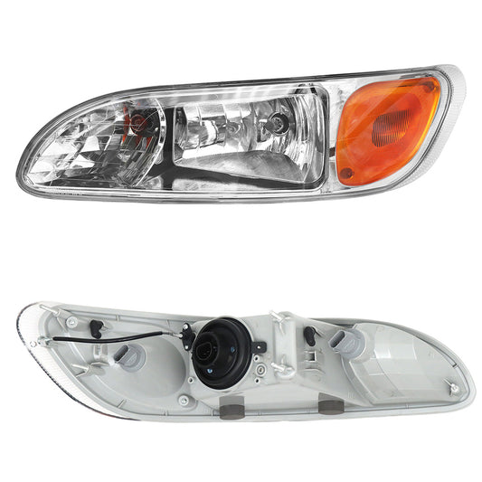 Compatible With Peterbilt 337/386/387 Headlight Assembly Fit Halogen Models