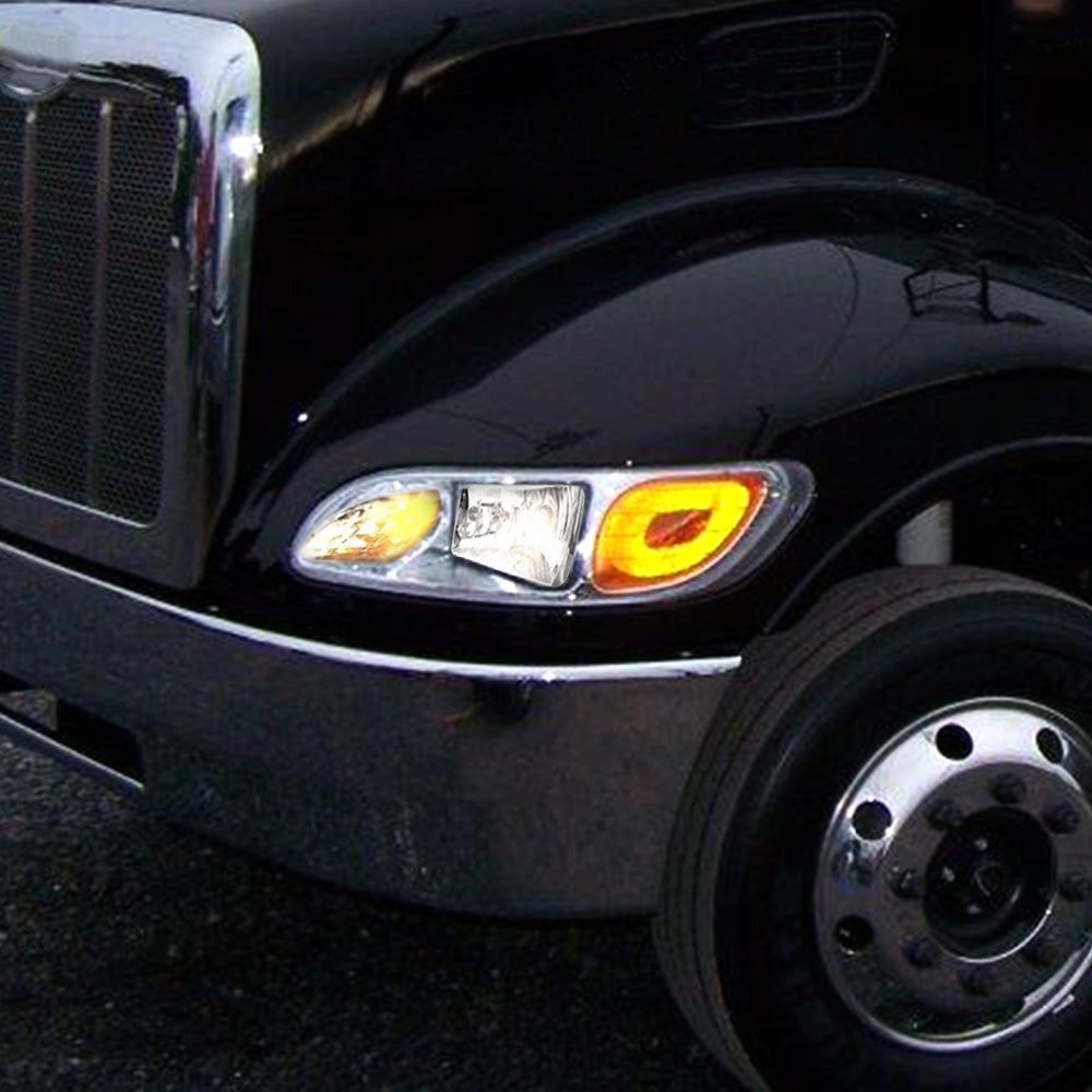 Peterbilt 337/386/387 Headlight Assembly Fit Halogen Models