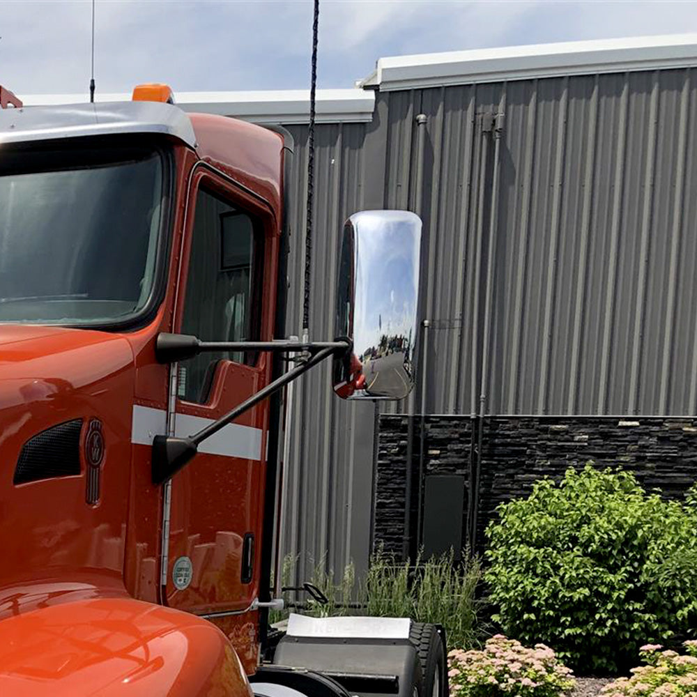 Kenworth T660 2008-2016 Chrome Door Mirror Covers