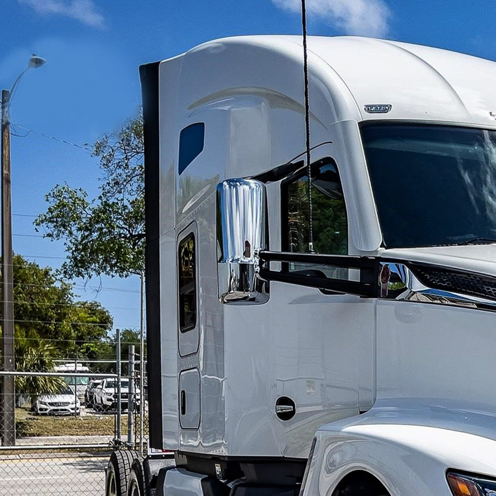 Fit for Kenworth T680 2013-2020 Chrome Door Mirror Covers