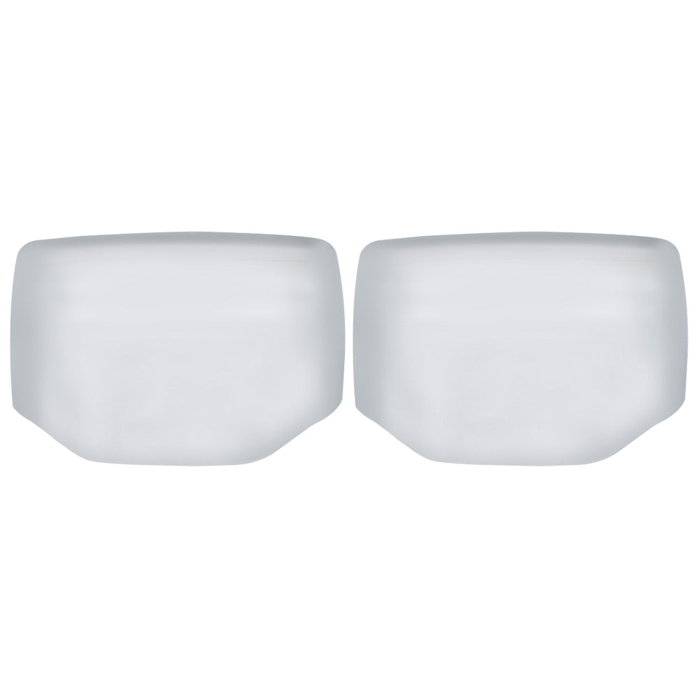 Kenworth T680 & Peterbilt 579/587 Chrome Hood Mirror Covers