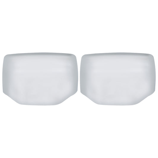 Kenworth T680 & Peterbilt 579/587 Chrome Hood Mirror Covers