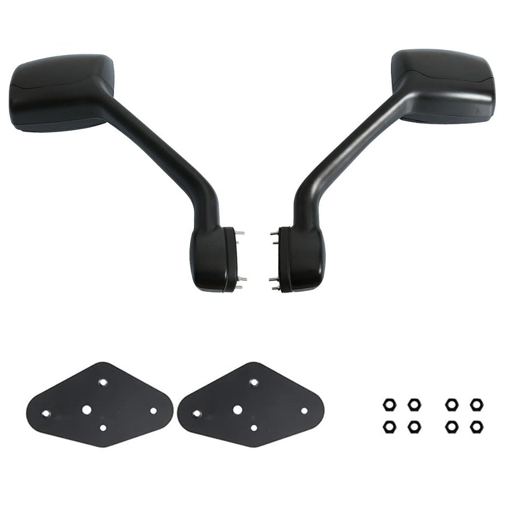 Kenworth T680 & Peterbilt 579/587 Black Hood Mirrors