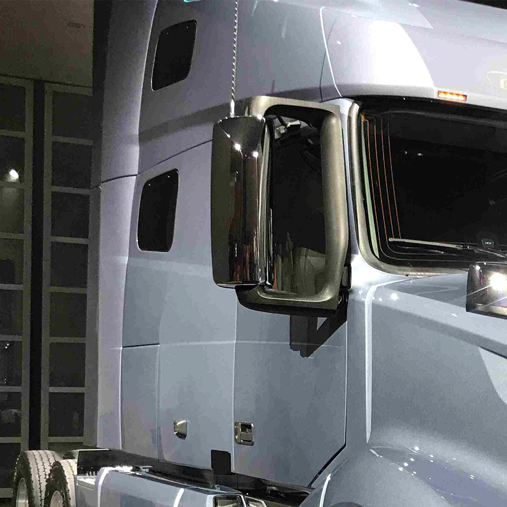 Volvo VNL/VNM Black Door Mirror Covers 2Pcs