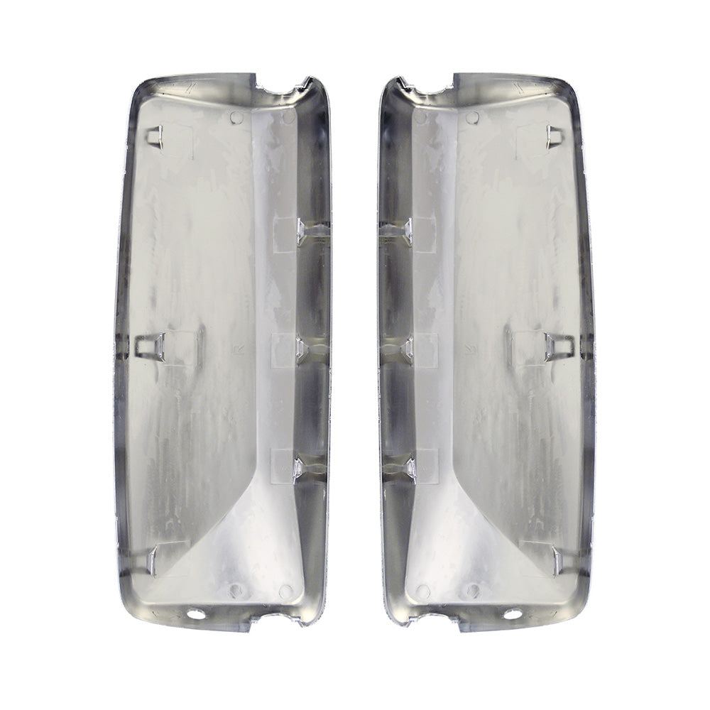 Volvo VNL/VNM Chrome Door Mirror Covers 2Pcs