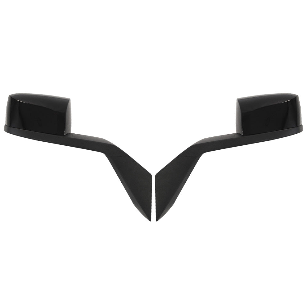 Volvo VNL 2000-2015 Black Hood Mirrors Assembly