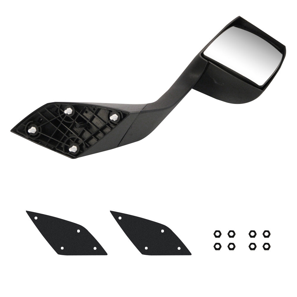 Volvo VNL 2000-2015 Black Hood Mirrors Assembly
