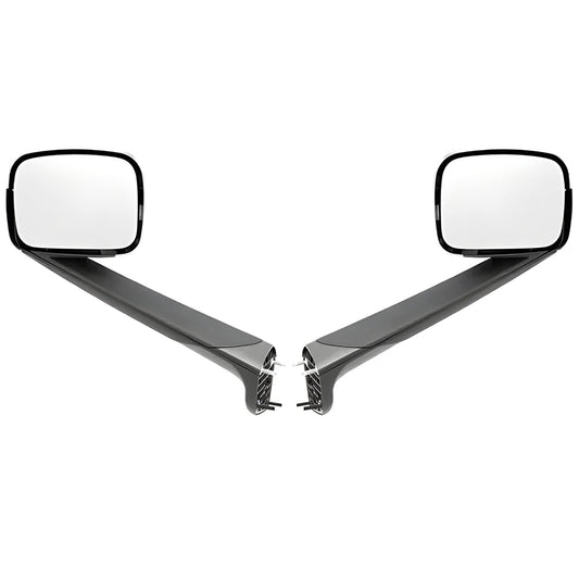 Freightliner Cascadia 2018-2021 Chrome Hood Mirrors