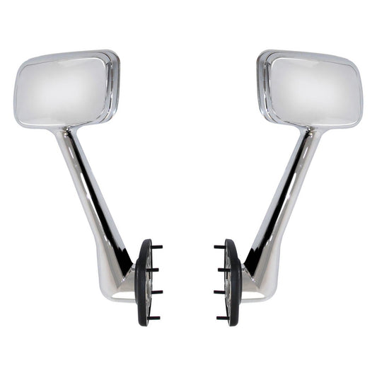 Freightliner Cascadia 2008-2016 Complete Chrome Hood Mirrors