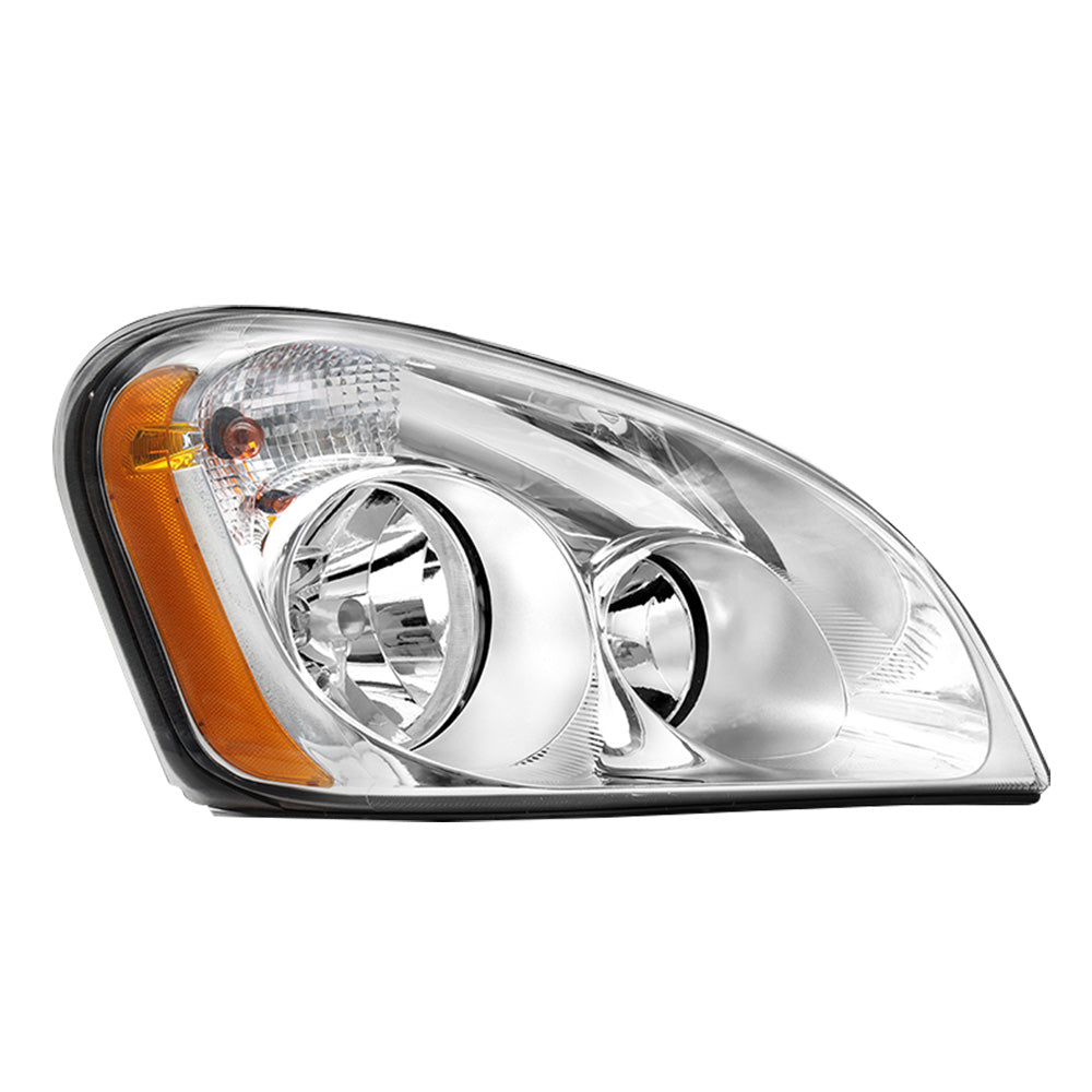 Freightliner Cascadia Halogen Headlights Chrome With Bulbs