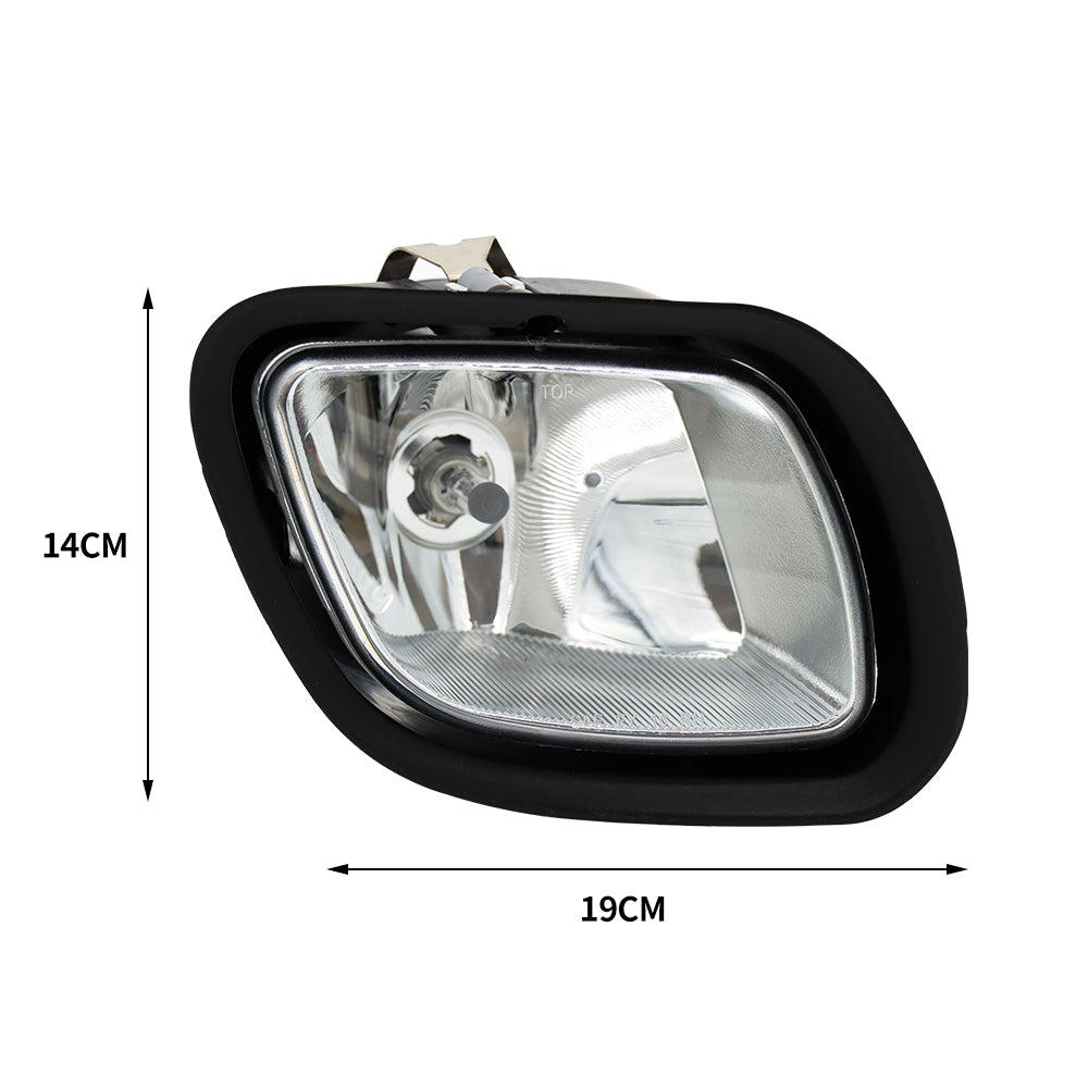 Freightliner Cascadia 2008-2016 Clear Fog Lights 2Pcs