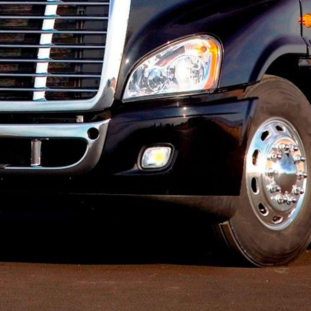 Freightliner Cascadia 2008-2016 Clear Fog Lights 2Pcs
