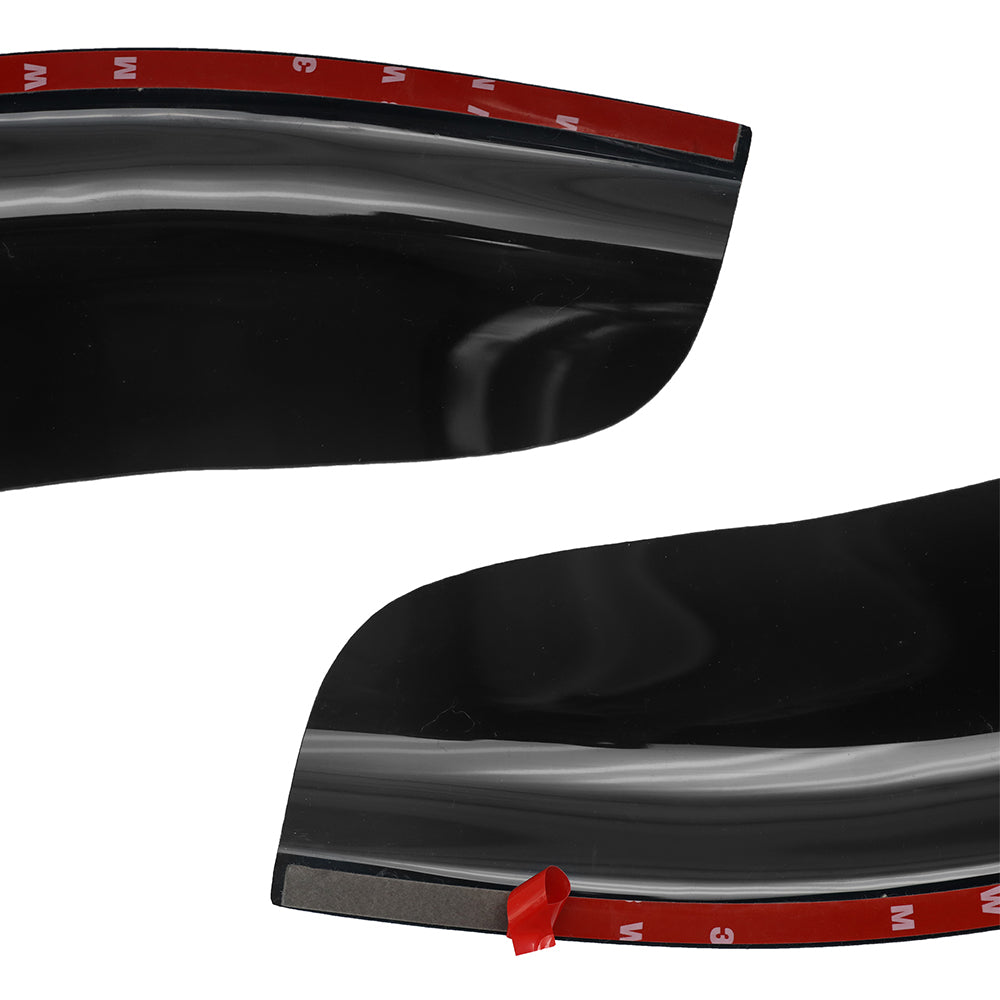 Compatible With Freightliner Cascadia 2007-2017 Window Rain Guard Deflectors