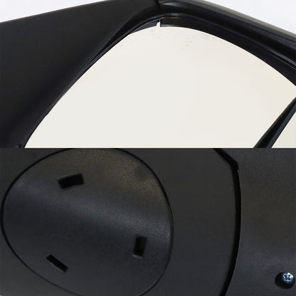 Black Heated Door Mirror for Freightliner Cascadia 2018+ Left Driver Side