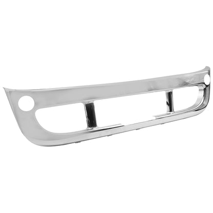 Chrome Front Center Bumper Inner Cover Compatible With Freightliner Cascadia 2008-2017