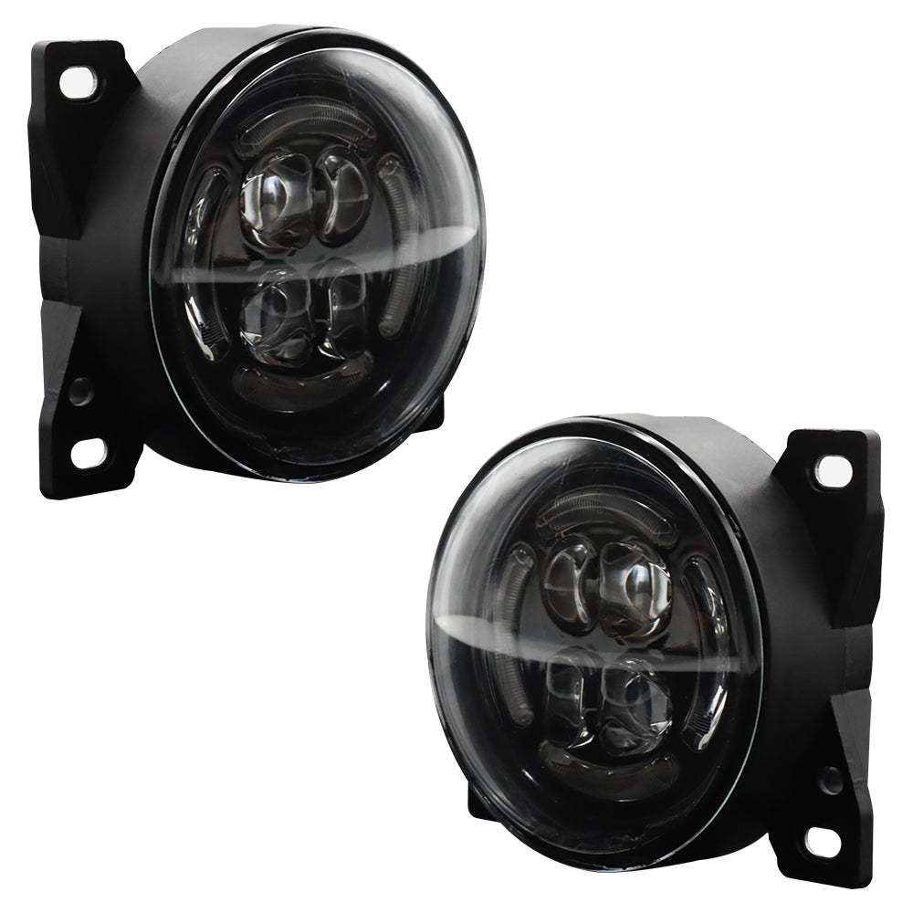 LED Fog Lights Compatible With Peterbilt Kenworth Driver and Passenger Side