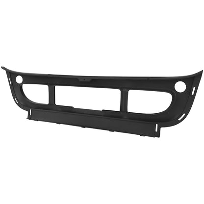 Black Front Center Bumper Cover Compatible With Freightliner Cascadia 2008-2017