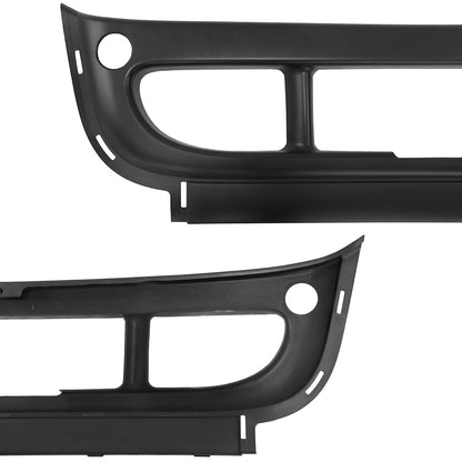 Black Front Center Bumper Cover Compatible With Freightliner Cascadia 2008-2017