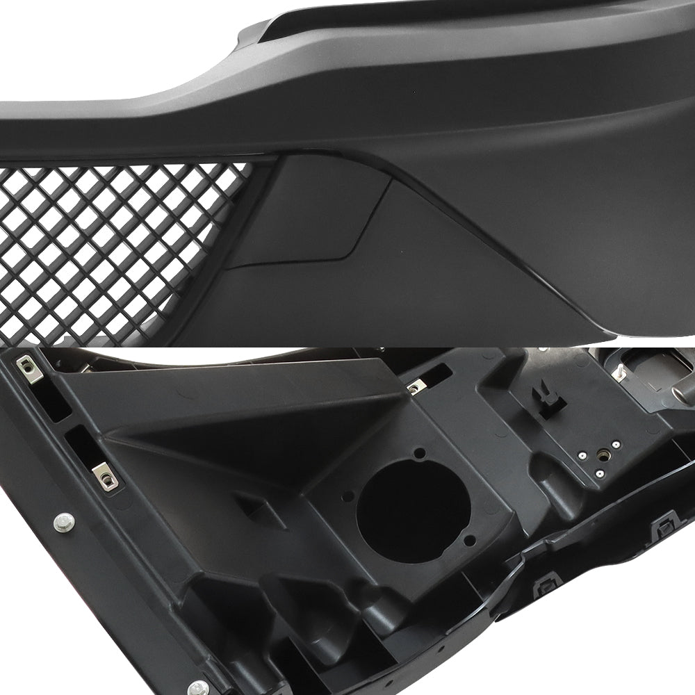 Complete Bumper Without Fog Light Holes Compatible With Kenworth T680 2023+