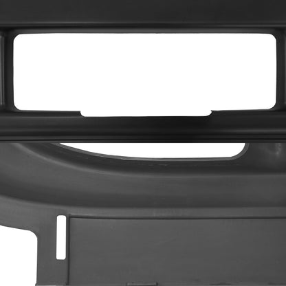 Black Front Center Bumper Cover Compatible With Freightliner Cascadia 2008-2017