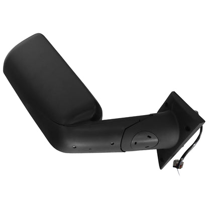 Black Heated Door Mirror for Freightliner Cascadia 2018+ Left Driver Side