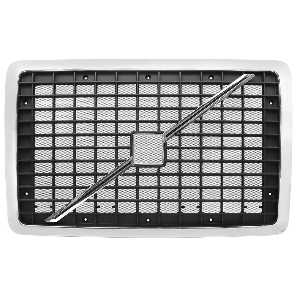 Front Grille Assembly Fit For Volvo VNL Semi Trucks 2004-2017 With Bug Screen