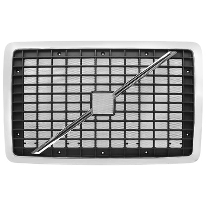 Front Grille Assembly Fit For Volvo VNL Semi Trucks 2004-2017 With Bug Screen