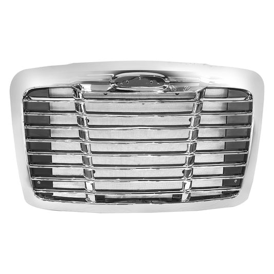 Chrome Grille With Bug Screen Fit For Freightliner Cascadia 2008-2017
