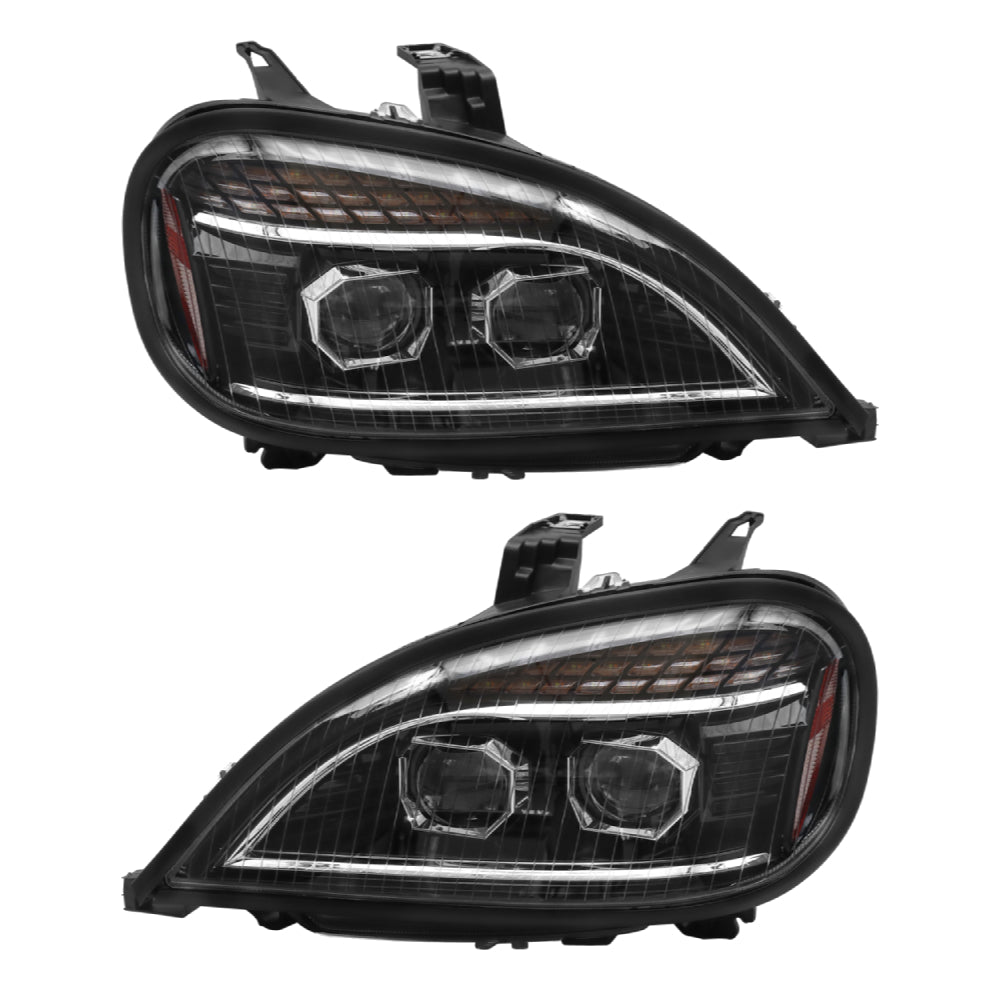 LED Headlights Assembly Compatible With Freightliner Columbia 2004-2017