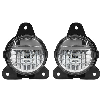 Chrome LED Fog Lights Compatible With Volvo VNR VNR300 VNR400 VNR640 2018-2020