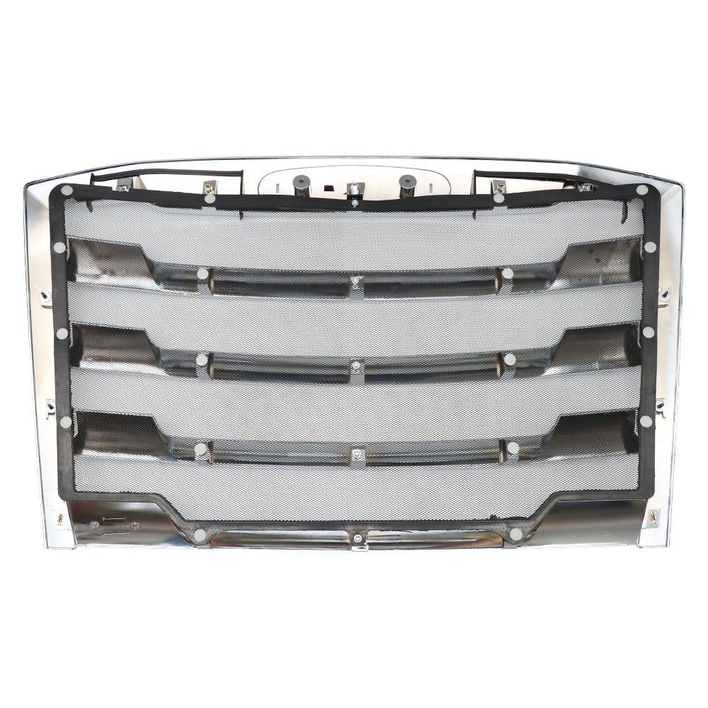 Chrome Grille With Bug Screen Fit For Freightliner Cascadia 2018+