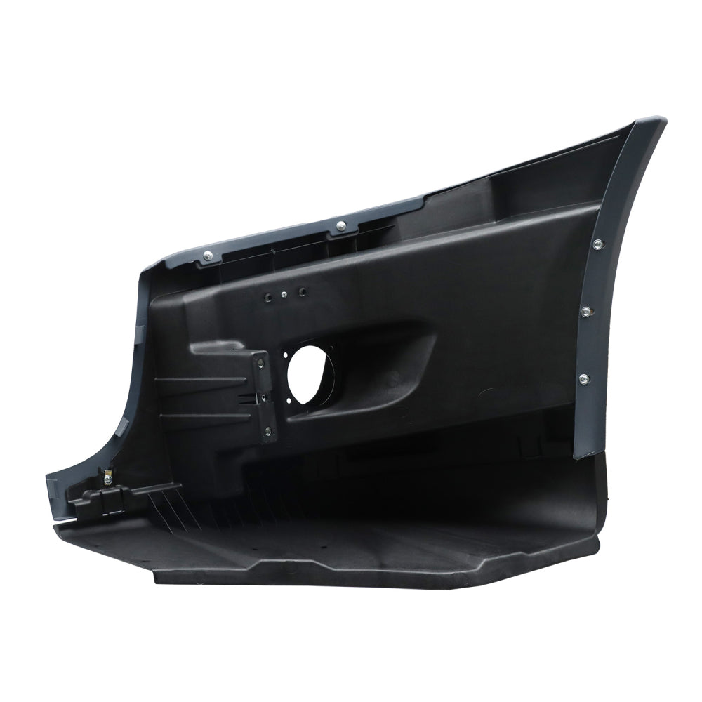Bumper End Cover With Fog Light Hole Compatible With Freightliner Cascadia 2008-2017 Passenger Side