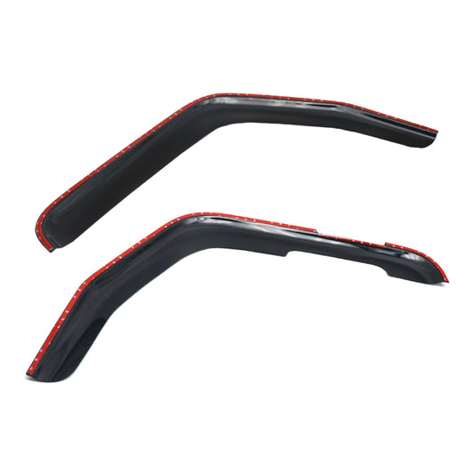 2Pcs Window Rain Guard Deflectors Compatible With Freightliner Cascadia 2018+