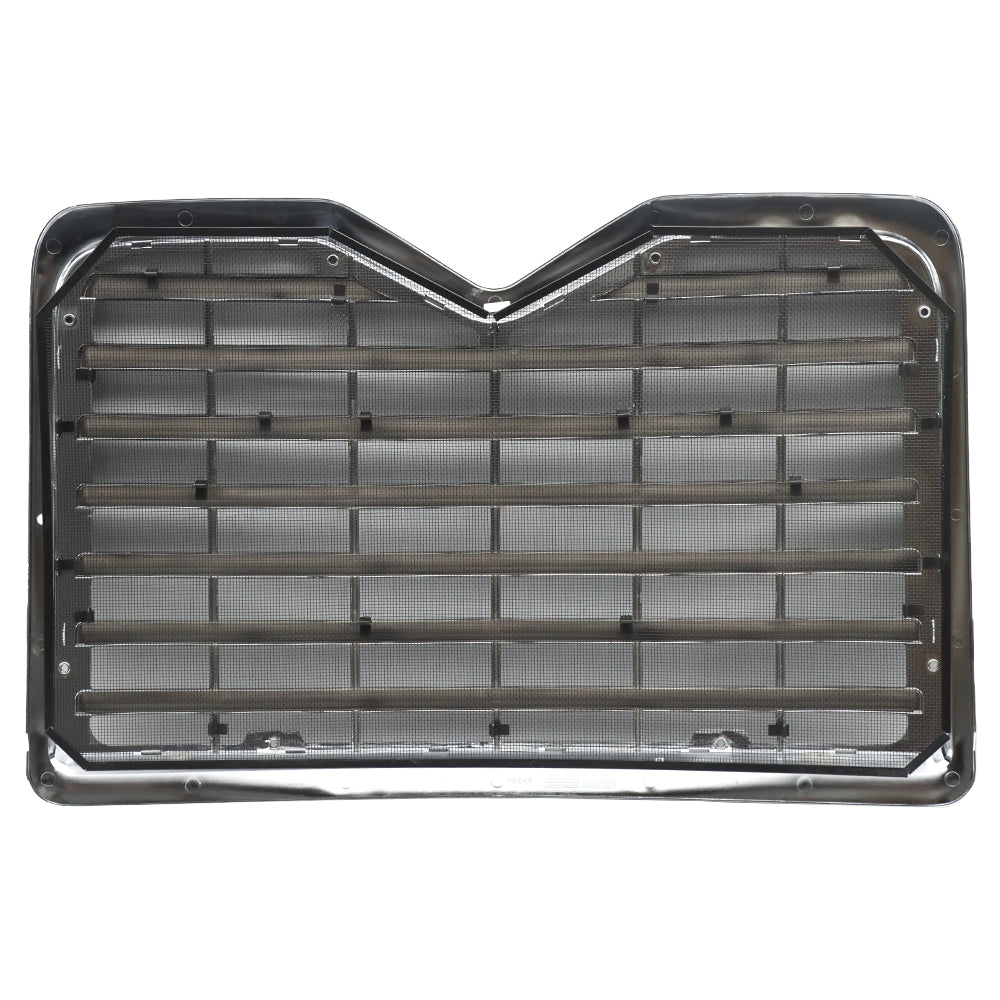 Chrome Front Grille With Bug Screen Fit For Mack Vision Truck 2002-2016