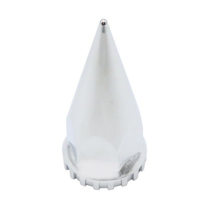 Push 33mm Chrome Spiked Wheel Hub Covers 4 3/4" Compatible With Semi Truck 60Pcs