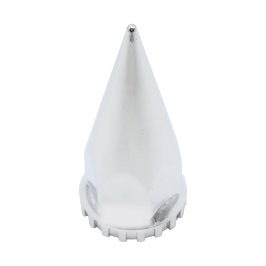 Push 33mm Chrome Spiked Wheel Hub Covers 4 3/4" Compatible With Semi Truck 60Pcs