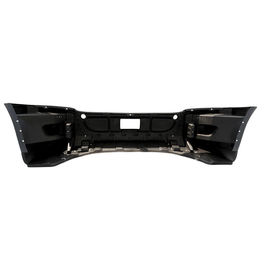 Complete Front Bumper Compatible With Freightliner Cascadia 2008-2016 Without Fog Light Holes Black