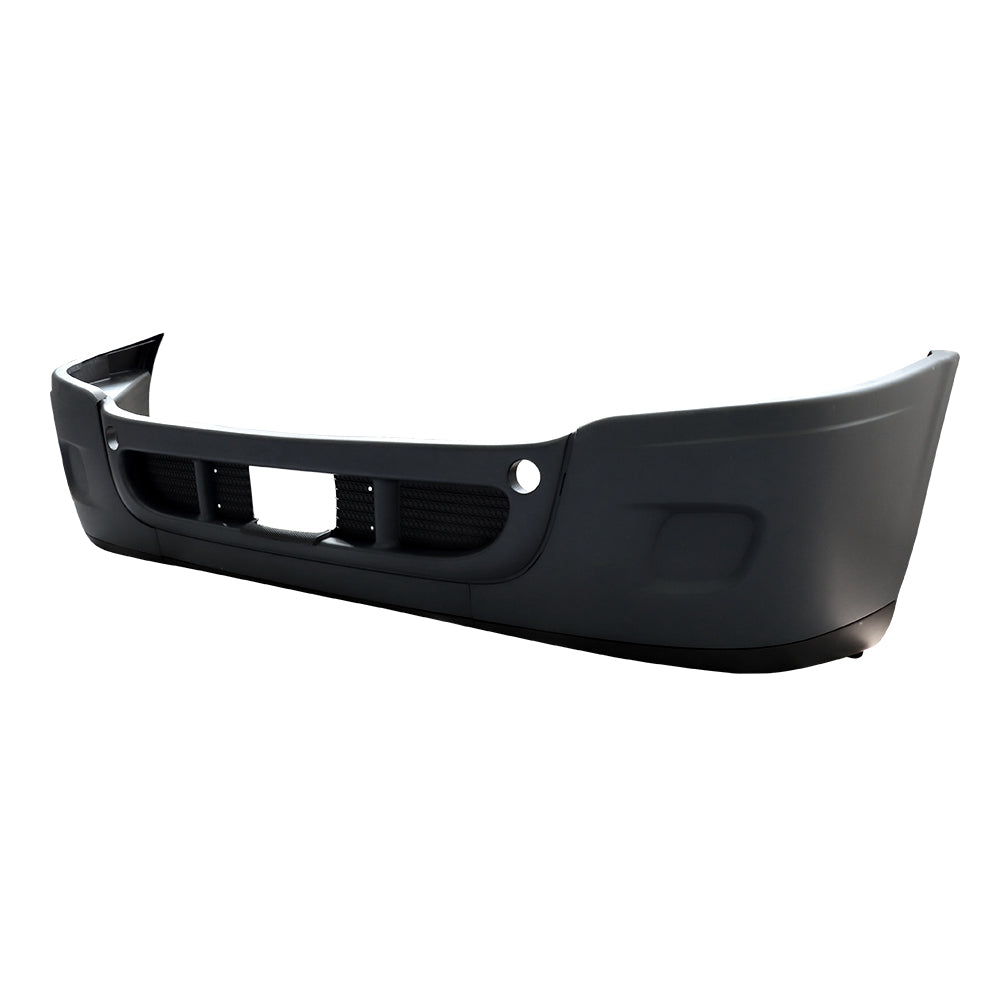 Complete Front Bumper Compatible With Freightliner Cascadia 2008-2016 Without Fog Light Holes Black