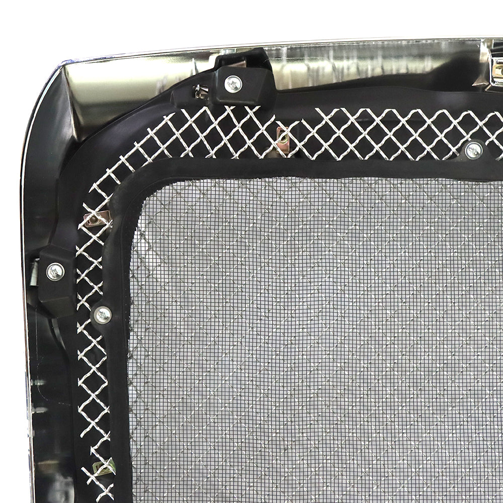 Chrome Grille With Bug Screen Fit For Kenworth T680 2015-2022