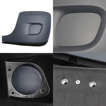 Bumper End Cover Without Fog Light Hole Compatible With Freightliner Cascadia 2008-2017 Driver Side