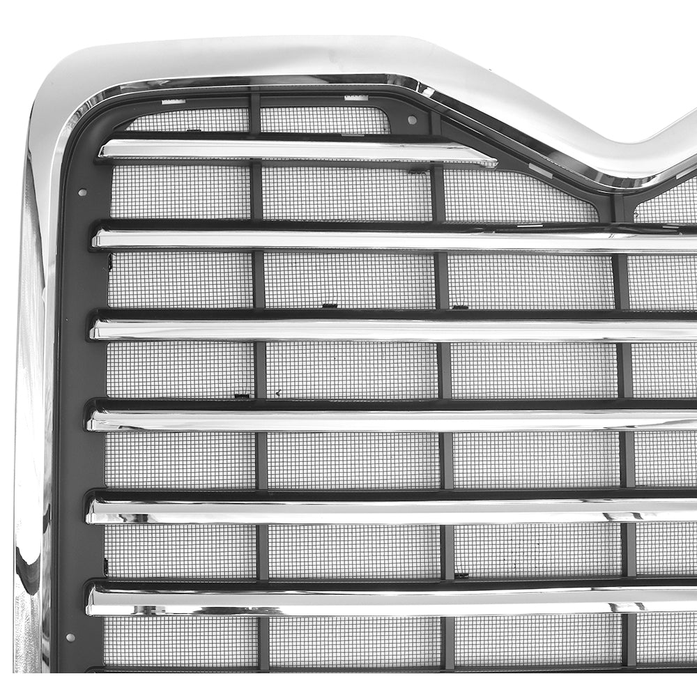 Chrome Front Grille With Bug Screen Fit For Mack Vision Truck 2002-2016