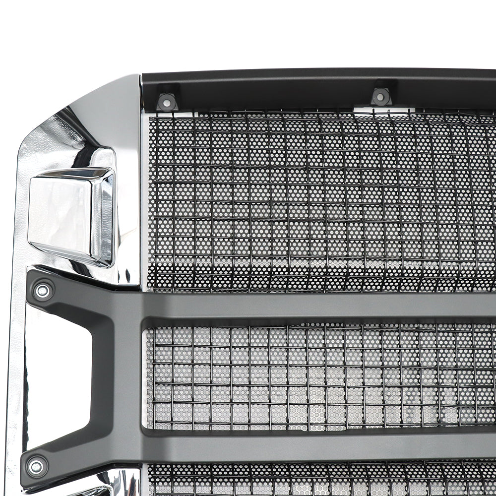 Chrome Front Grille Assembly Compatible With Mack Anthem 2018+