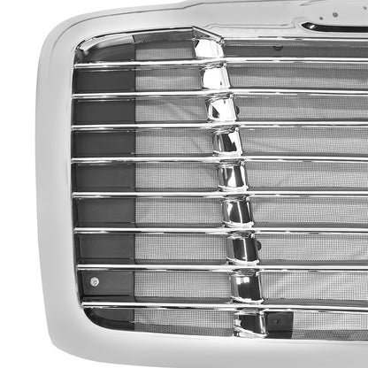 Chrome Grille With Bug Screen Fit For Freightliner Cascadia 2008-2017