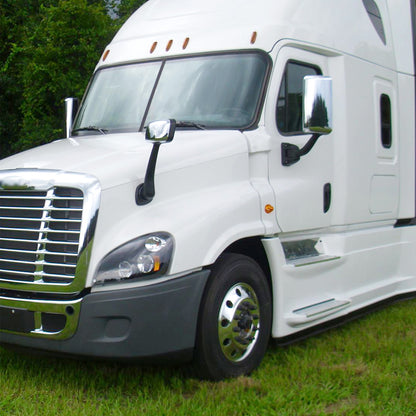 Bumper End Cover Without Fog Light Hole Compatible With Freightliner Cascadia 2008-2017 Driver Side