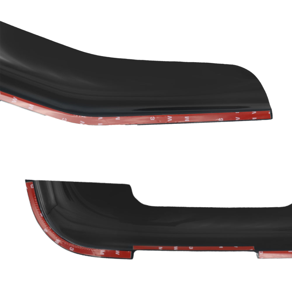 2Pcs Window Rain Guard Deflectors Compatible With Freightliner Cascadia 2018+