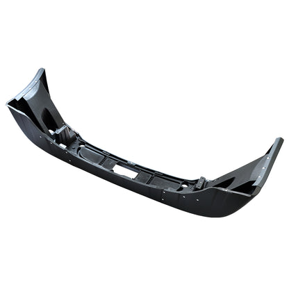 Complete Front Bumper Compatible With Freightliner Cascadia 2008-2016 With Fog Light Holes Black