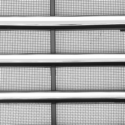 Chrome Front Grille With Bug Screen Fit For Mack Vision Truck 2002-2016