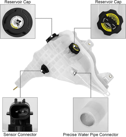 Reservoir Tank Fits for 2008-2017 Freightliner Cascadia Columbia