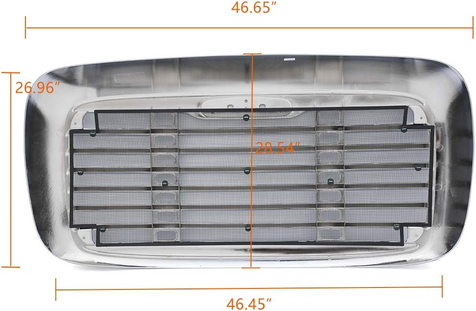 Compatible For Freightliner Columbia Front Grille Chrome